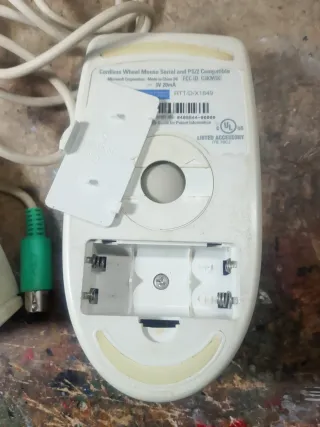 Ratón Microsoft Beige/Gris