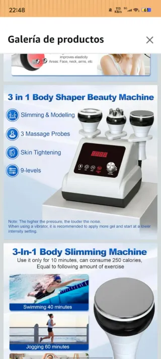 Masajeador Anticelulítico 40K 3 en 1