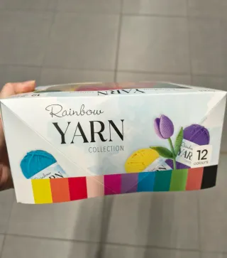 Set 12 gomitoli AVEC Rainbow Yarn Collection