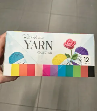 Set 12 gomitoli AVEC Rainbow Yarn Collection
