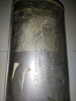 Silencioso trasero Renault Clio 90