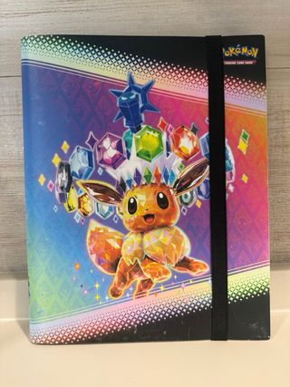Álbum Pokémon TCG Eevee Teracristal - Carpeta Cart