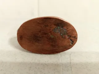 Figura belén bronce