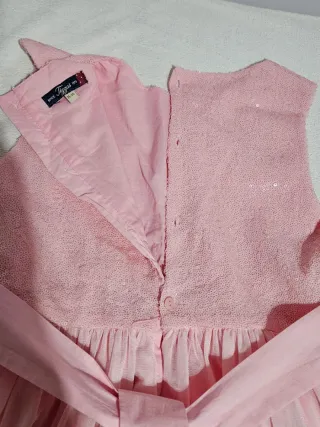 Vestido de fiesta rosa