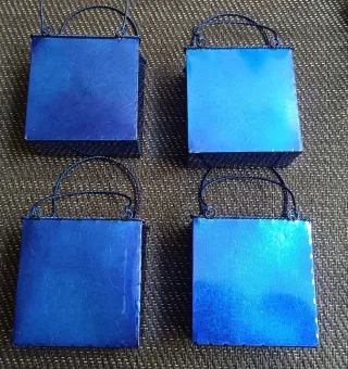 Lote adornos Navidad: bolas colgantes y cestas