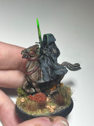 Nazgûl a pie y a caballo