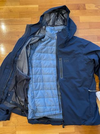 Abrigo 380€ Helly Hansen 3 en 1 hombre L nuevo