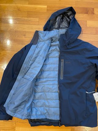 Abrigo 380€ Helly Hansen 3 en 1 hombre L nuevo