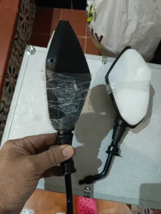 Espejos Moto Negros