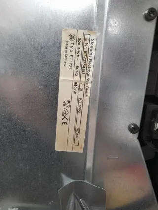 Placa de cocina vitrocerámica