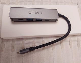Adaptador Hub 5 en 1 USB-C HDMI PD
