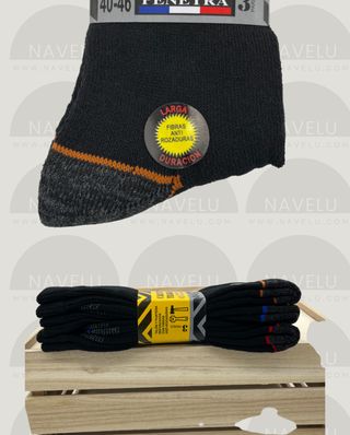 Pack 3 Calcetines Trabajo calzado de seguridad