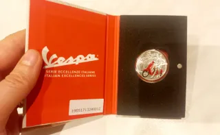 Trittico 5 Euro Vespa - Serie Eccellenze Italiane