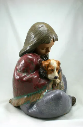 Figura Lladró Fiel Compañero