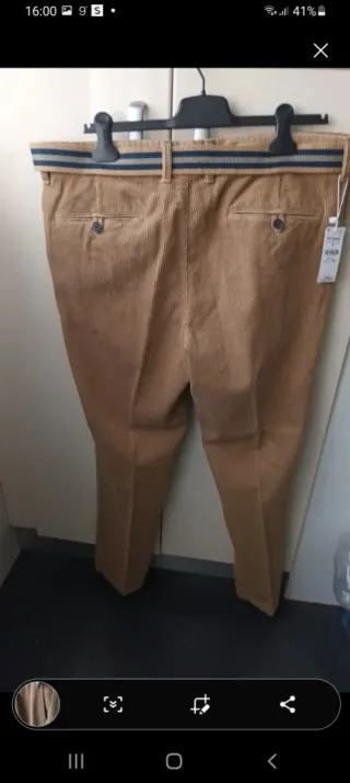 Pantalón pana caballero T50 nuevo