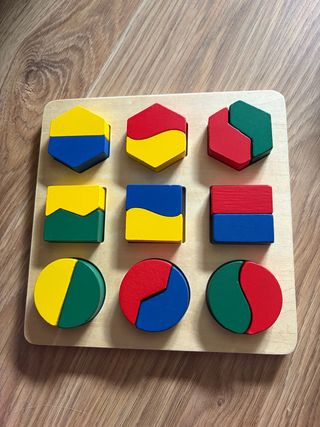 Juego de encaje de madera