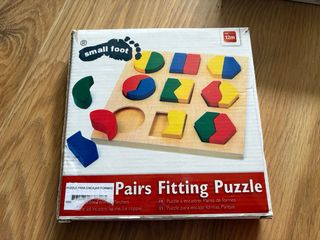 Juego de encaje de madera