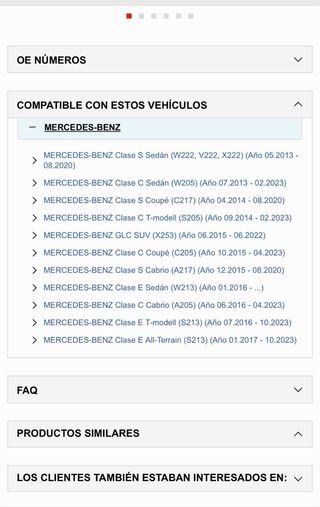 Cristal espejo Mercedes A 099 810 17 01