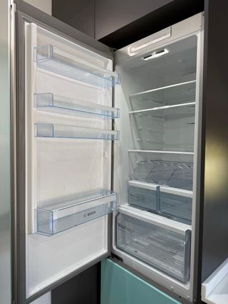 Nevera Bosch color turquesa