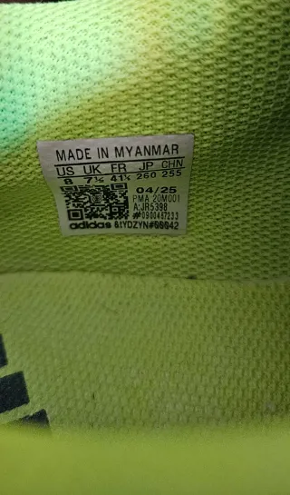 Zapatillas Adidas Fútbol Sala Azul/Verde