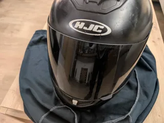 Casco HJC FS-11 Negro con Visera Negra (M)