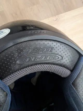 Casco HJC FS-11 Negro con Visera Negra (M)