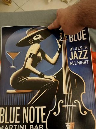 Poster Vintage Blue Note Jazz Club