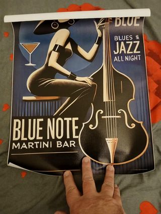 Poster Vintage Blue Note Jazz Club