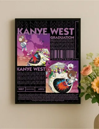Cuadro Kanye West Graduation