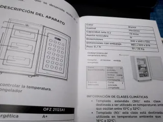 Congelador bajo encimera