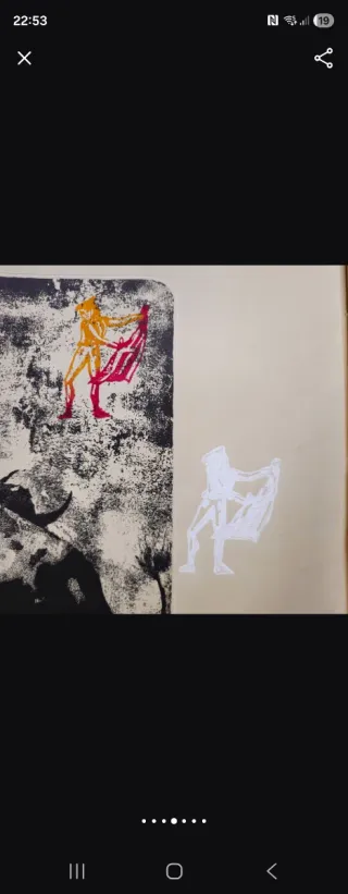 Litografía firmada Joan Guardiola homenaje Lorca