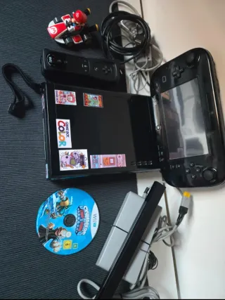 Nintendo Wii U Console Nera