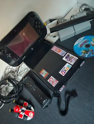 Nintendo Wii U Console Nera