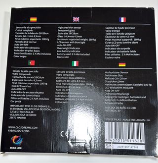 Báscula de Baño Digital