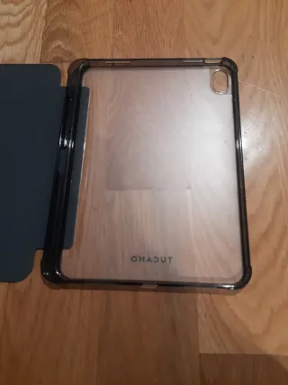 Funda Tucano Satin Folio iPad 10ª Gen Gris