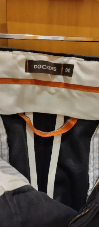 Pantalones Dockers D1 Talla 32x32 Azul