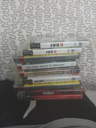 Lote 10 Juegos PS3: FIFA, Uncharted, NBA 2K