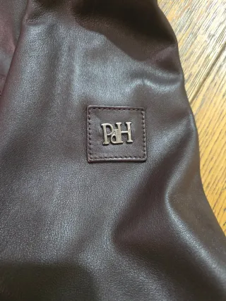 Chaqueta de cuero Pedro del Hierro Hombre Marrón