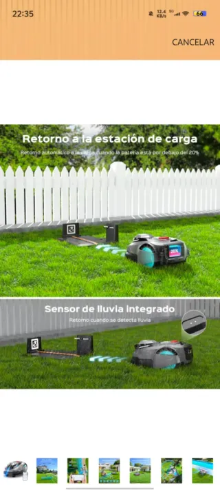 Robot Cortacésped N1600PRO sin Cables