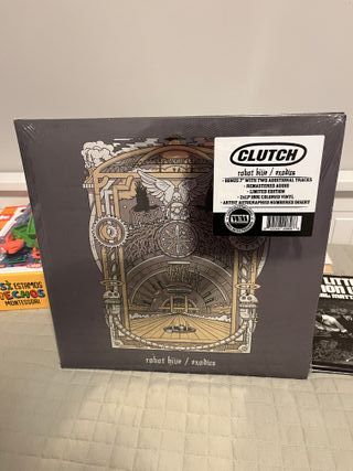 Vinilo Clutch Robot Hive / Exodus