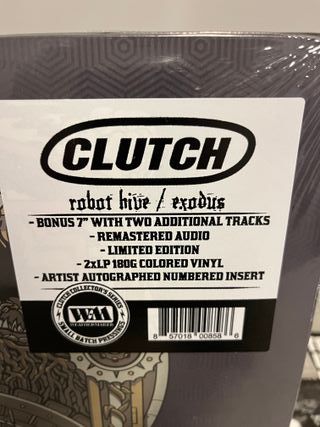 Vinilo Clutch Robot Hive / Exodus