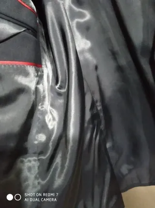 Americana fina negra