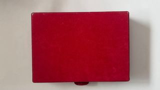 Joyero rojo con cierre