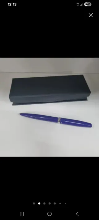 Bolígrafo Inoxcrom nuevo en caja.