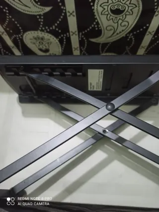 Reposapiés para guitarra negro