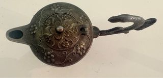 Lampada Aladino vintage decorata