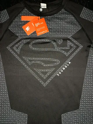 Camiseta Superman YoungLA gris