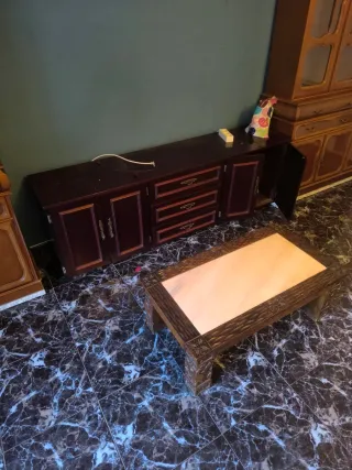 Muebles de madera antiguos