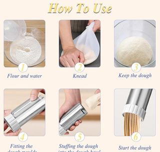 Máquina automática para hacer pasta.