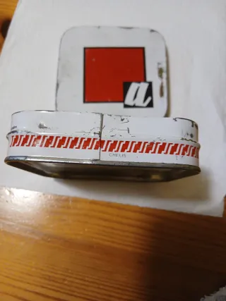 Caja metálica de farmacia Acofar,coleccionismo